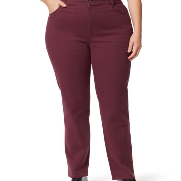 GLORIA VANDERBILT | Stretch Fabric Womens High Rise Regular Fit Jean (Size: 18W) - Picture 3 of 14